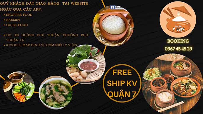 Top 5 địa chỉ quán cơm văn phòng ngon tại Quận 7