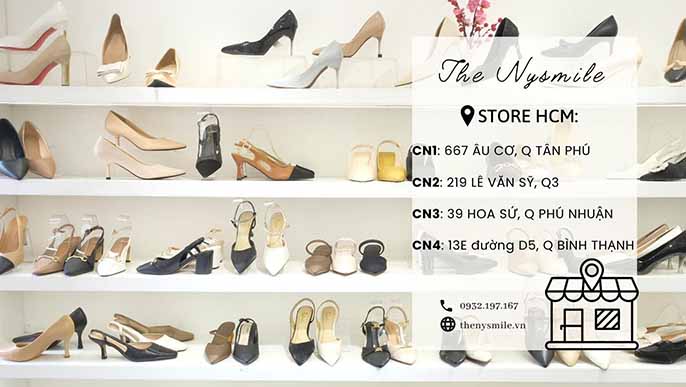 Top 5 shop giày dép nữ xinh chất lượng tại TPHCM