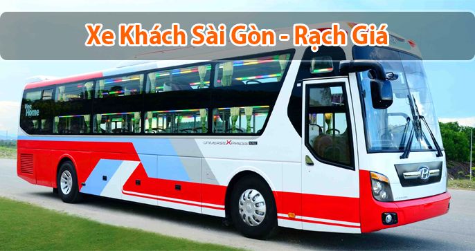 Top 5 xe khách Rạch Giá Sài Gòn giá rẻ, uy tín