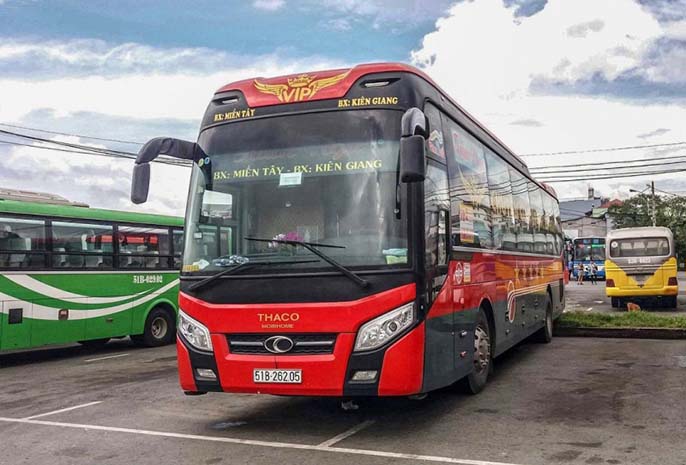 Top 5 xe khách Rạch Giá Sài Gòn giá rẻ, uy tín