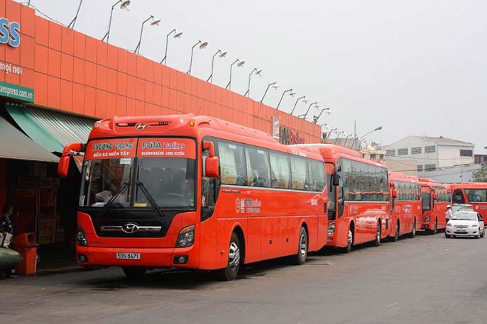 Top 5 xe khách Rạch Giá Sài Gòn giá rẻ, uy tín