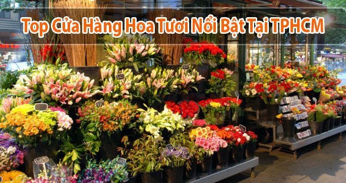 Top 5 cửa hàng hoa tươi nổi bật nhất tại Thành phố Hồ Chí Minh