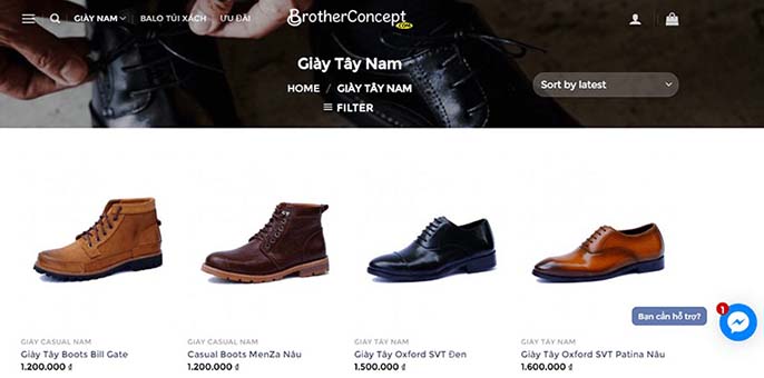 Top 5 shop giày tây nam đẹp ở TP.HCM chất lượng nhất