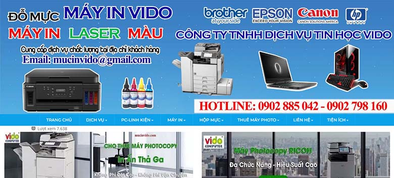 TOP 7 dịch vụ nạp mực máy in quận Bình Thạnh chuyên nghiệp nhất