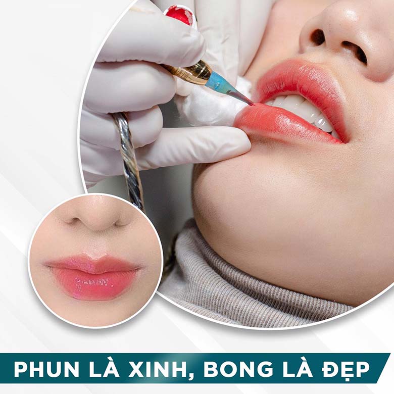 Phun môi màu đỏ cam hợp với ai ? Giá bao nhiêu ? Ở đâu đẹp - Bống Spa