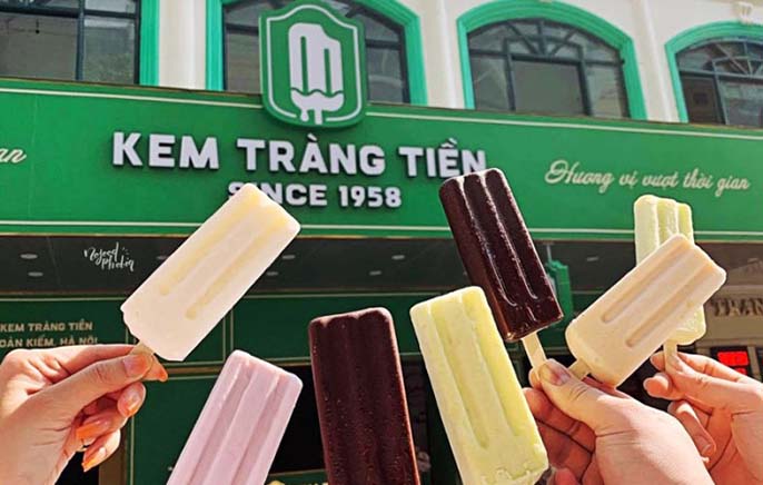 Mua kem tràng tiền ở đâu TPHCM ngon nhất!