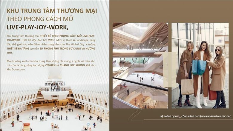 Những tiện ích nổi bật tại The Global City Quận 2, Thành phố Thủ Đức