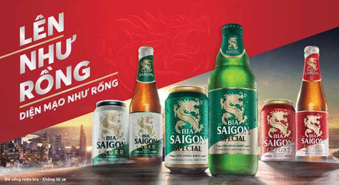 1 két bia Sài Gòn bao nhiêu chai và có mấy loại?