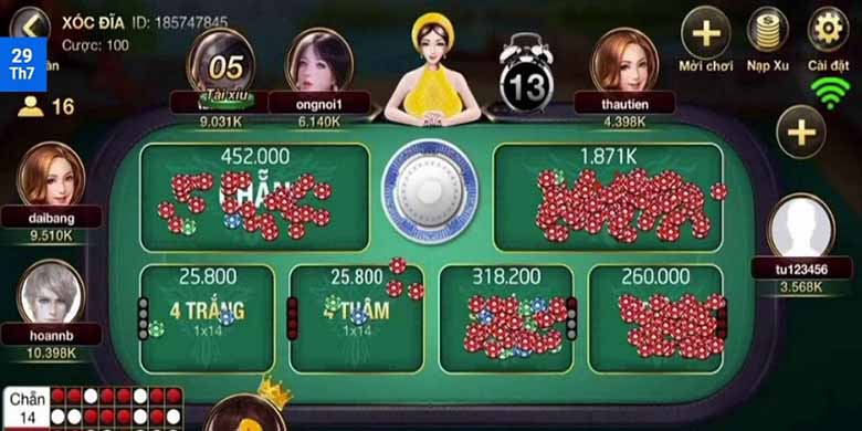 Luật chơi xóc đĩa online hấp dẫn, đơn giản cho cược thủ 