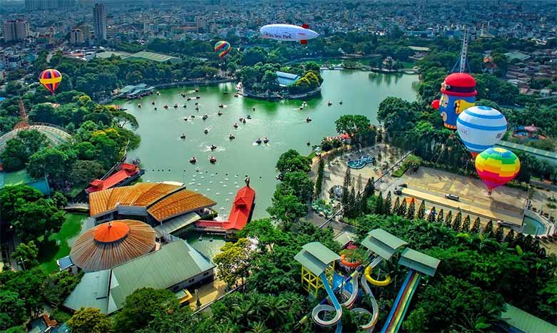 Công viên nước Đầm Sen ở đâu? Hướng dẫn đường đi cực dễ! 