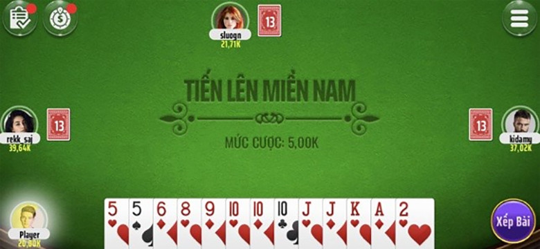 Giới Thiệu Bài Tiến Lên Miền Nam – Sân Chơi Giải Trí Đỉnh Cao