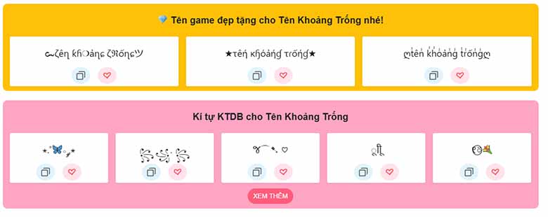 Cách tạo kí tự đặc biệt khoảng trống FreeFire đẹp nhất