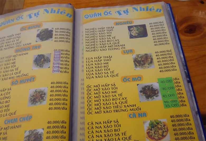 Ốc tự nhiên Vũng Tàu – Hương vị biển khơi níu chân thực khách
