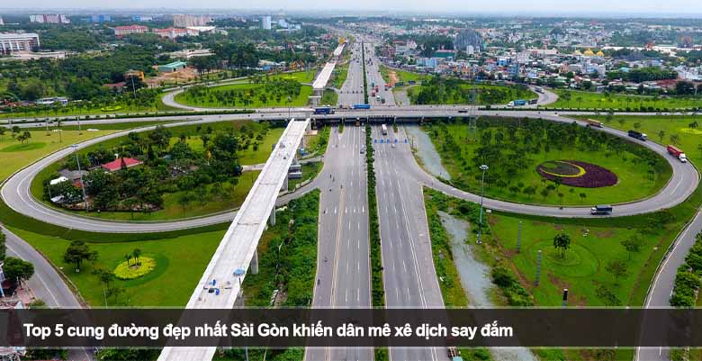 Top 5 cung đường đẹp nhất Sài Gòn khiến dân mê xê dịch say đắm