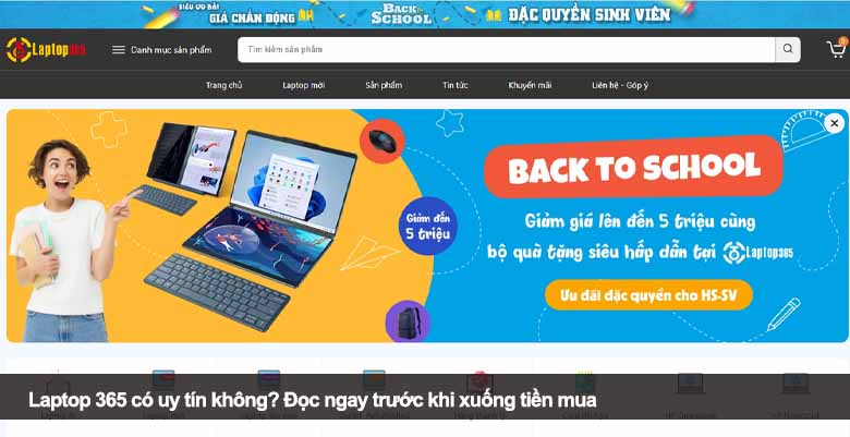 Laptop 365 có uy tín không? Đọc ngay trước khi xuống tiền mua